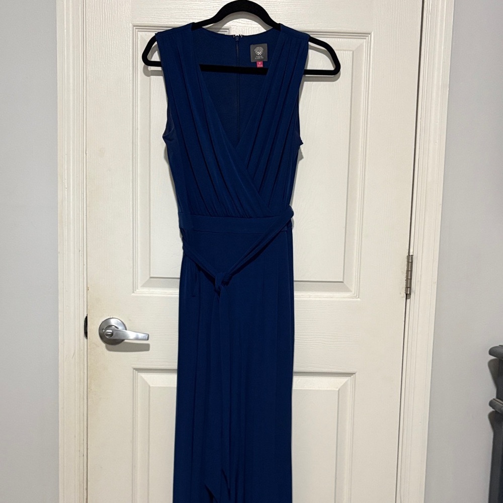 Vince Camuto Deep Blue One Piece Jumpsuit